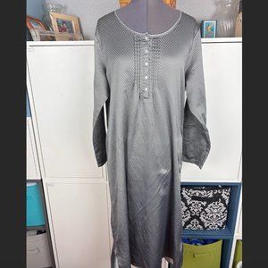 Gray Polka Dot Nightgown